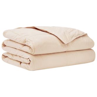 vidaXL Edred&oacute;n De Verano Beige 200 X 220 Cm 100% Kapok Natural Vidaxl