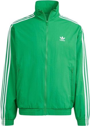adidas originals Adicolor Woven Firebird Track Top Asia Sizing Green IT2493