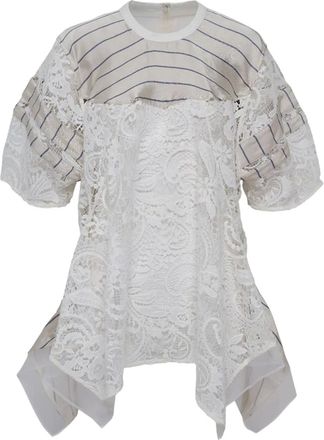 3.1 Phillip Lim Top a righe - Bianco