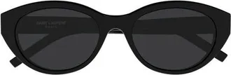 Saint Laurent SL M148 54mm Panthos Sunglasses in Black at Nordstrom