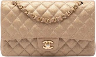 Chanel Borsa a spalla Chanel Pre-owned Vintage trapuntata con doppia patta - - Pre-owned - Donna - Beige - ONE SIZE