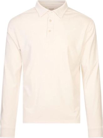 Agnona Tops, Heren, Beige, L, Polo Shirts