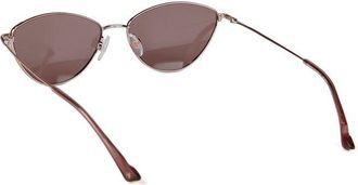 Ana Hickmann Womens Sunglasses Rose Gold-Pink Metal