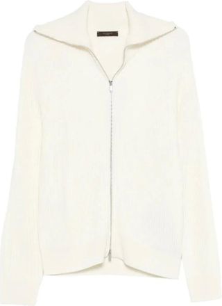 Zanone Heren, Truien, Beige, Maat: XL Wol