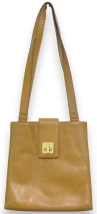 Celine Pre-owned Shoulder Bags, female, Brown, Size: ONE SIZE Pre-owned Leather celine-bags