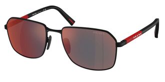 Prada PS A51S DG008F Mens Sunglasses Black Size 57