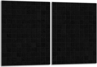 OEM Placa Protectora De Vidrio Para Estufa 2x40x52 Negra