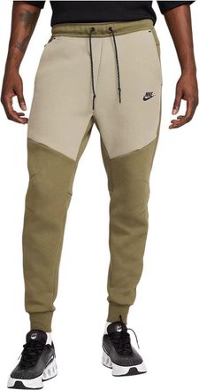 Nike Tech Fleece Joggers Medium Olive Light Army Black HV0959-222