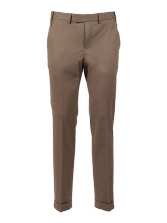 PT01 Master Flat Front Straight-Leg Pants