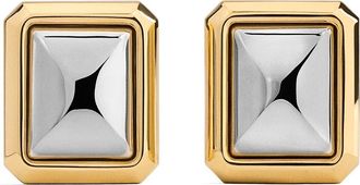 Jacquemus Les Pendants Carré Earrings in Silver /Gold 979 at Nordstrom