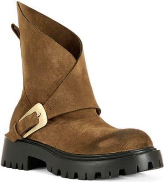 Azalea Wang Phrixus Bootie in Brown at Nordstrom, Size 6.5