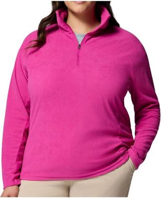 Columbia Glacial IV 1/2 Zip Fleecepullover f&uuml;r Damen | rosa