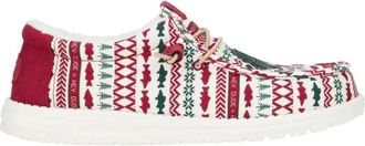 Hey Dude Mens Hey Dude Wally Merry Fishmas 43485-6WE Multi Slip On Casual Shoes UWU1043