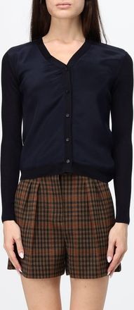 Max Mara Cardigan in seta e cashmere con scollo a V e chiusura a bottoni