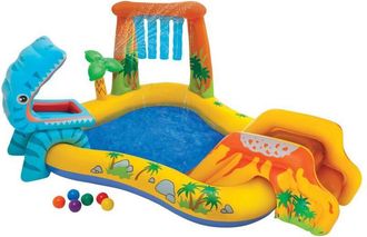 Intex Piscina Inflable Dinosaur Play Center 249x191x109 Cm 57444np