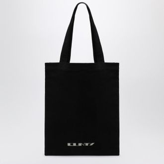 Rick Owens Black canvas shopper bag