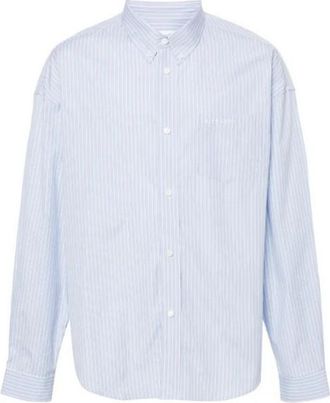 Givenchy Smock Long Sleeve Shirt Light Blue, Brand Size 44 (US Size 34)