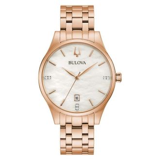 Bulova Classic White Dial Ladies Watch 97P152