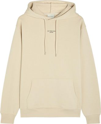 Dr&ocirc;le de Monsieur DR&Ocirc;LE DE Monsieur Nfpm Printed Hooded Cotton Sweatshirt - Beige - XL
