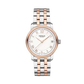 Montblanc Tradition Automatic Date Watch - Dames - Horloges - Grijs - ONE Size - Accessoires