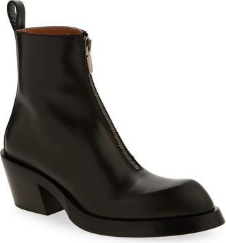 Alexander McQueen Sparrow Cuban Heel Boot in Black at Nordstrom, Size 11Us