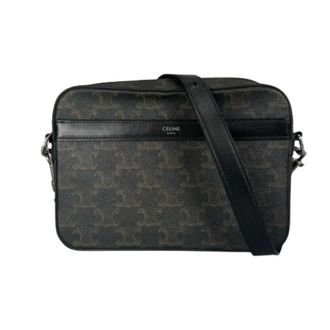 Celine Pre-owned Cross Body Bags, male, Black, Size: ONE SIZE Pre-owned Messenger Bag
