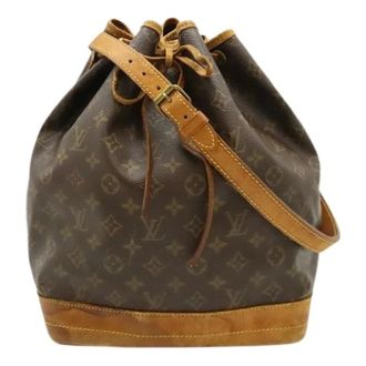 Louis Vuitton Pre-owned Bucket Bags, female, Brown, Size: ONE SIZE Pre-owned Monogram Noe Shoulder Bag