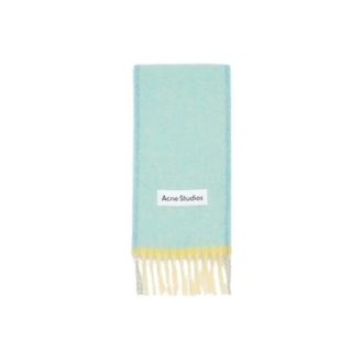 Acne Studios Accessoires, Dames, Blauw, ONE Size, Winter Scarves