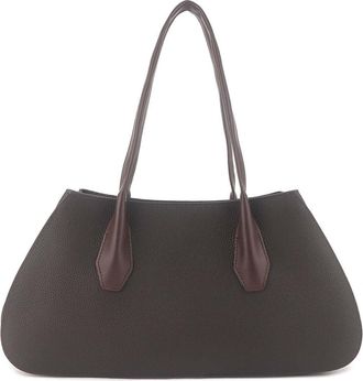 Generic Saddle Bag Hobo Bags for Women Vegan Leather Crossbody Designer Large Underarm Handbags Simplicity Retro Trendy(BROWN)