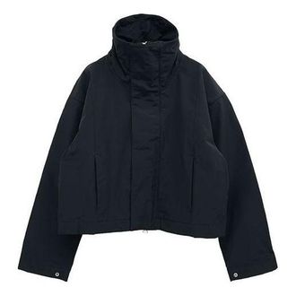 Nike Mens Nike x MMW Crossover Solid Color Short Hooded Jacket Autumn Black DD9430-010