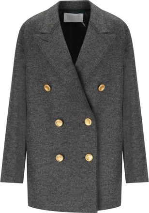 Harris Wharf London CABAN DOPPIOPETTO ANTRACITE HARRIS WHARF LONDON