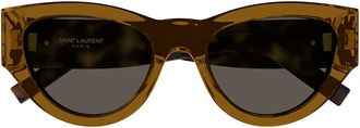 Saint Laurent Sunglasses Sl M94 011 Brown/Dark Brown Women