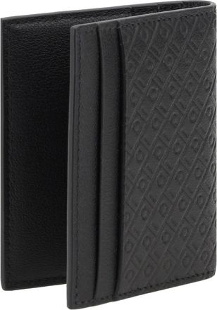 Ferragamo Mens Billfold Card Holder Black Calf Leather Bos Taurus Wallet