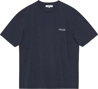 Palmes T-shirt met logo - Blauw