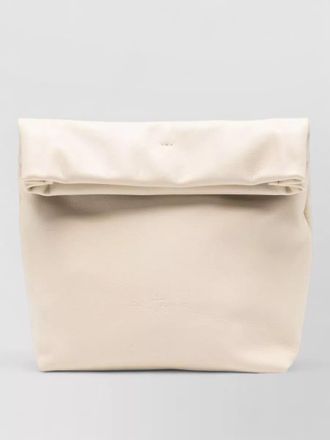 Cortana leather clutch bag