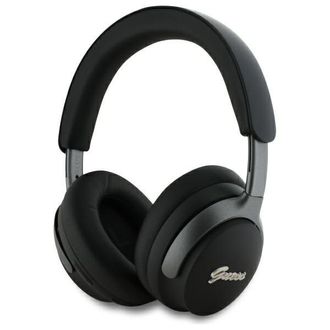 Guess Auriculares Supraaurales Bluetooth Con Cancelaci&oacute;n Activa De Ruido (anc) Guess Gubhc22psfcsmk, Color Negro, Con Logotipo En Relieve Met&aacute;lico