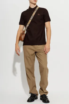 Burberry Polo Eddie, Mens, Brown