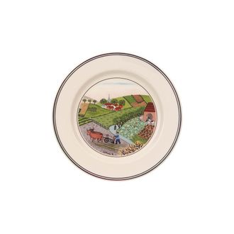 Villeroy & Boch Design Naif Bread & Butter Plate: Plowing