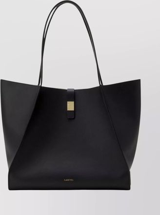 Lanvin cabas lanvin leather tote bag