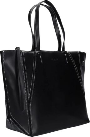 Ted Baker Folina Gevouwen Medium Shopper - Dames - Tassen - Zwart - Maat: ONE Size Poliester