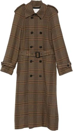 Saint Laurent Mujer, Abrigos, Marr&oacute;n, Talla: M