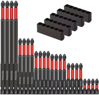 OEM Puntas Destornillador Impactos S2, Puntas Destornillador Magn&eacute;ticas Ultrarresistentes, Puntas Destornillador Phillips Destornillador El&eacute;ctrico