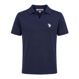 U.S.Polo Association U.s. Polo Assn., Heren, Tops, Blauw, Maat: 2XL