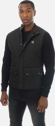Belstaff Mens Icon Gilet - Black - Size: Regular/36