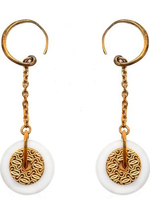 Gc Gc Womens CWE10901 Ladies Earrings - Gold Stainless Steel - One Size