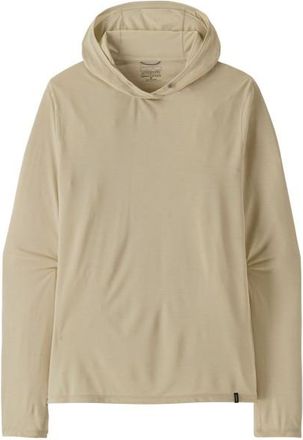 Patagonia Cap Cool Ultra Hoody Funktionsshirt f&uuml;r Herren | beige
