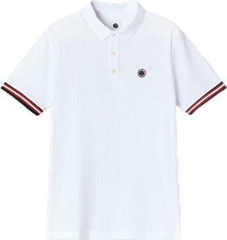 Pretty Green Heren Cressa Poloshirt (Wit)