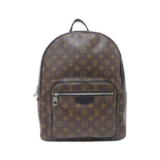 Louis Vuitton Marron Coated Canvas Backpack (Pre-Owned)