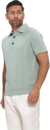 Butcher of Blue Clifden Co Polo SS - Heren - Polos - Groen - M - Katoen - Tops