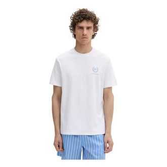 Karl Lagerfeld Nachtkleding, Heren, Wit, M, Katoen, Pyjamaset met twee delen